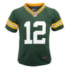 Toddler Aaron Rodgers #12 Home Green Bay Packers Nike - Game Jersey - Pro League Sports Collectibles Inc.