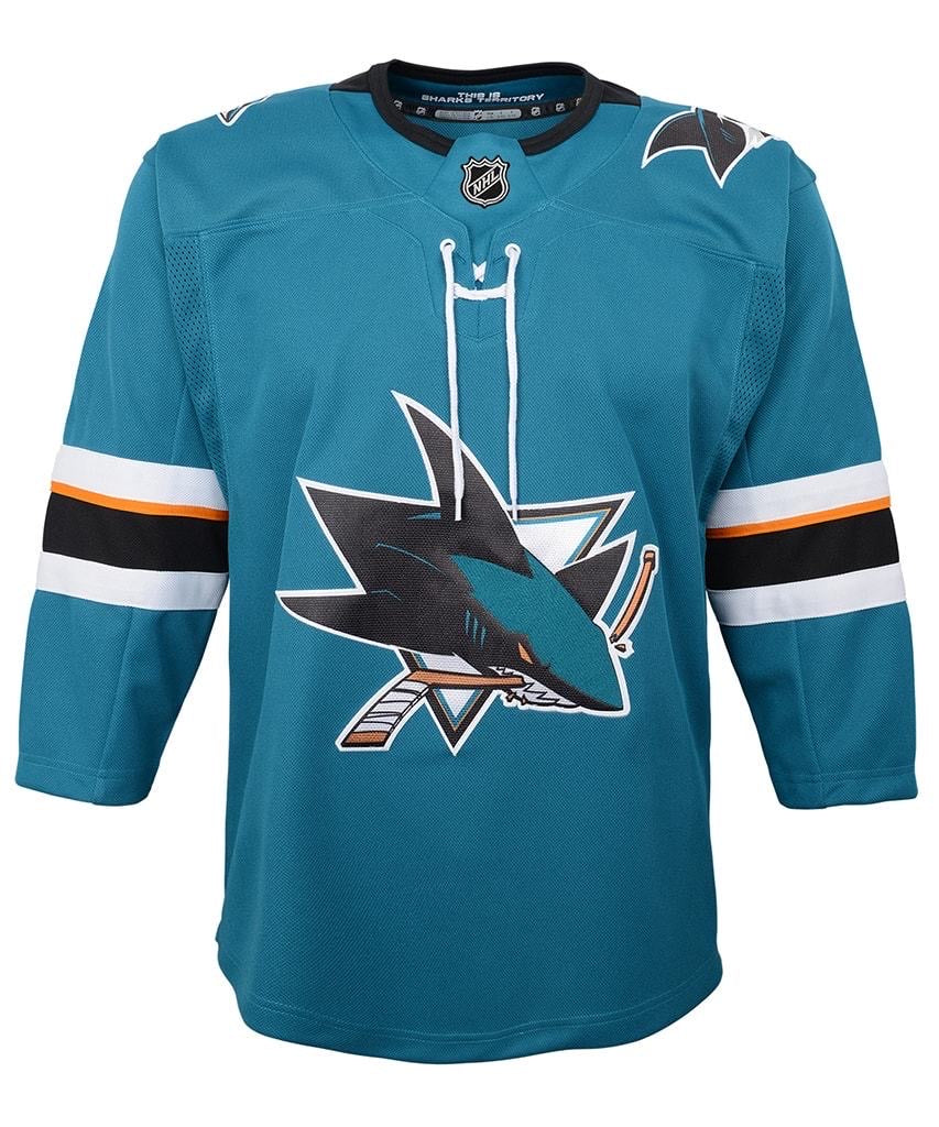 Youth San Jose Sharks Home Replica Jersey Reebok - Pro League Sports Collectibles Inc.