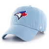 Toronto Blue Jays Baby Blue 47 Brand Clean Up Hat - Pro League Sports Collectibles Inc.