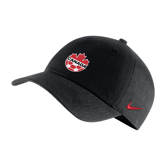 Canada Soccer National Team Classic 99 Nike Flexfit Hat - Black - Pro League Sports Collectibles Inc.