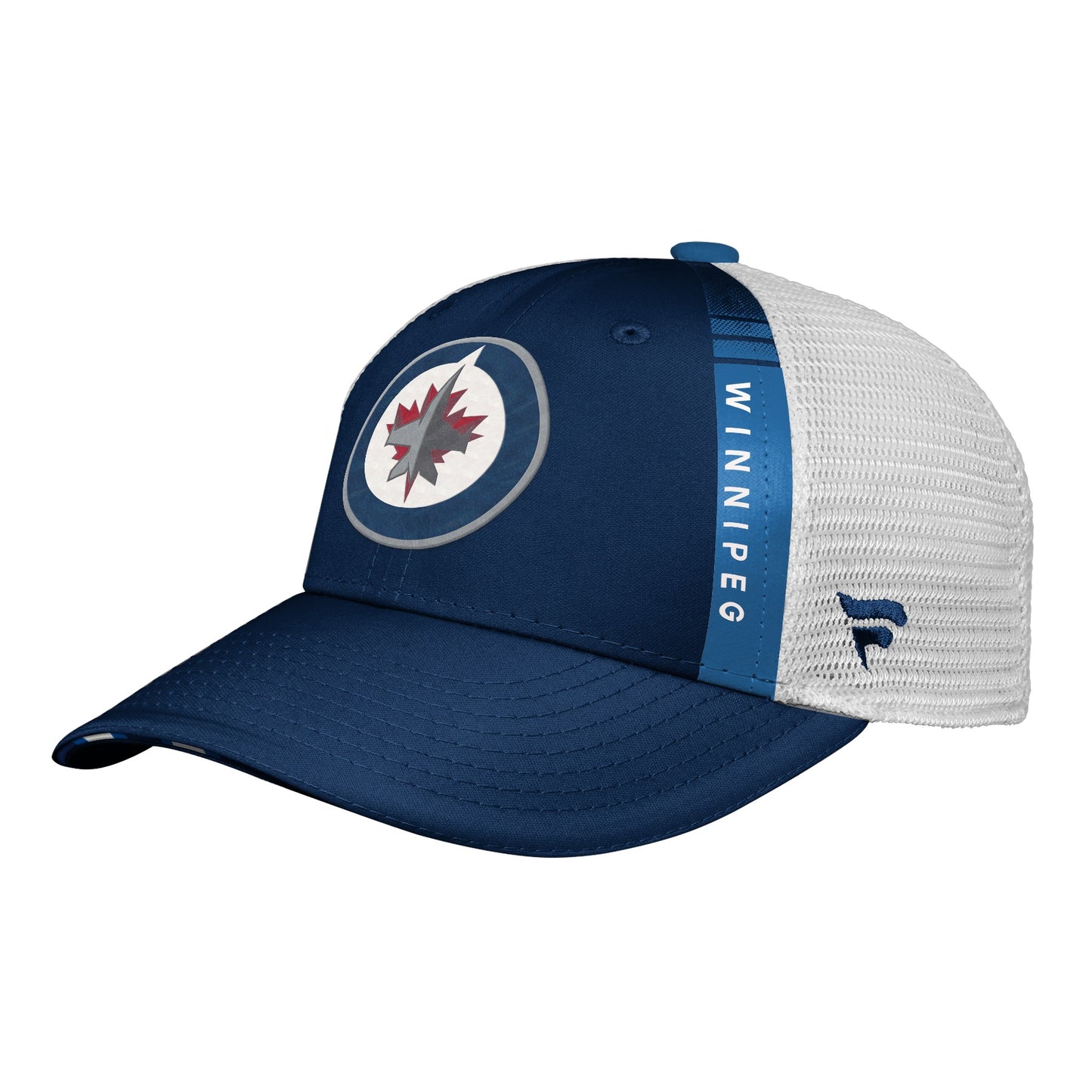 Youth Winnipeg Jets Fanatics Branded 2022 NHL Draft Authentic Pro On Stage Trucker Adjustable Hat - Pro League Sports Collectibles Inc.