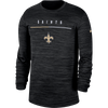 New Orleans Saints Nike Velocity Long Sleeve Shirt - Pro League Sports Collectibles Inc.