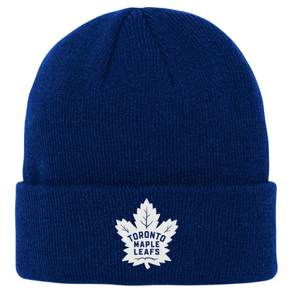 Youth Toronto Maple Leafs Navy Cuff Toque - Pro League Sports Collectibles Inc.