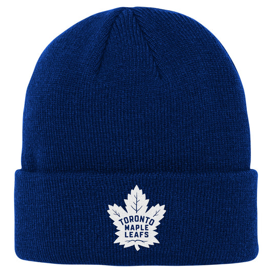 Youth Toronto Maple Leafs Navy Cuff Toque - Pro League Sports Collectibles Inc.