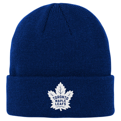 Youth Toronto Maple Leafs Navy Cuff Toque - Pro League Sports Collectibles Inc.
