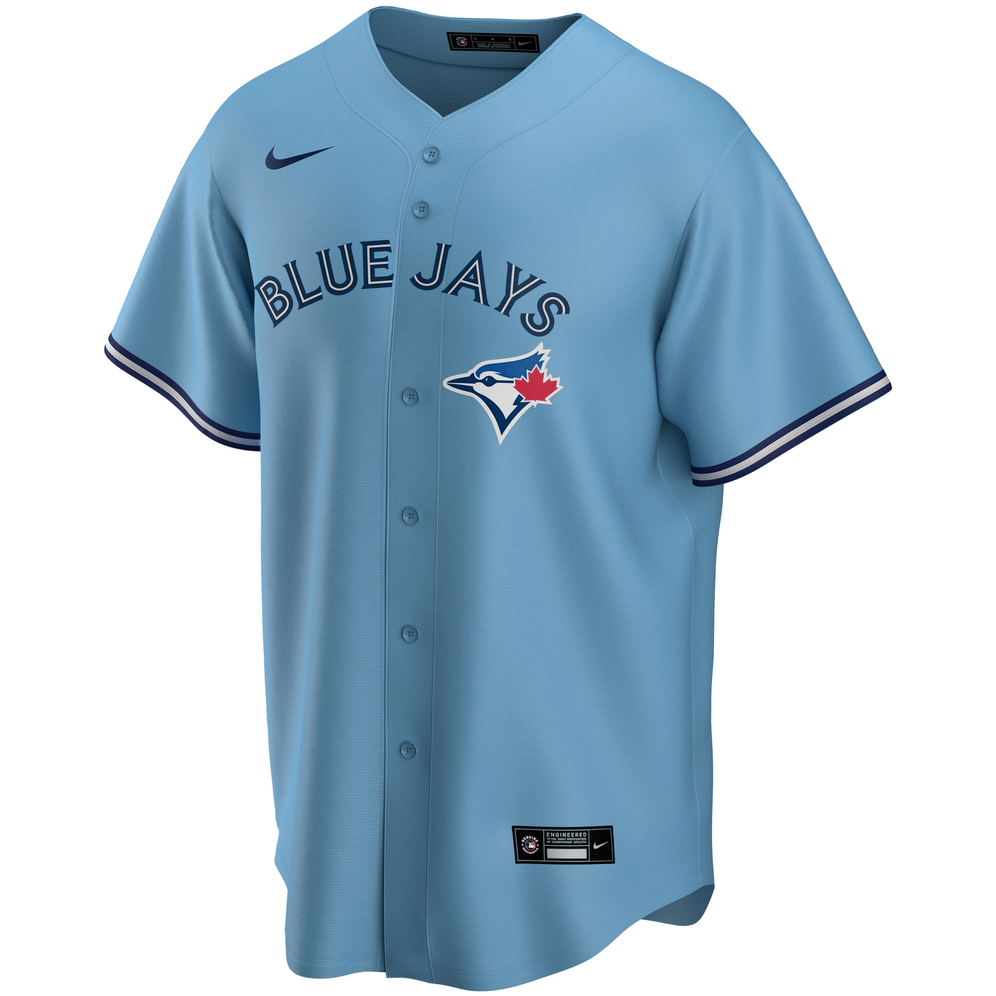 Toronto Blue Jays Nike Powder Blue Horizon Alternate - Replica Team Jersey - Pro League Sports Collectibles Inc.