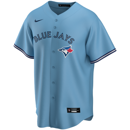 Toronto Blue Jays Nike Powder Blue Horizon Alternate - Replica Team Jersey - Pro League Sports Collectibles Inc.