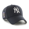 New York Yankees 2000 Subway Series Patch 47 Brand MVP Snapback Hat - Pro League Sports Collectibles Inc.