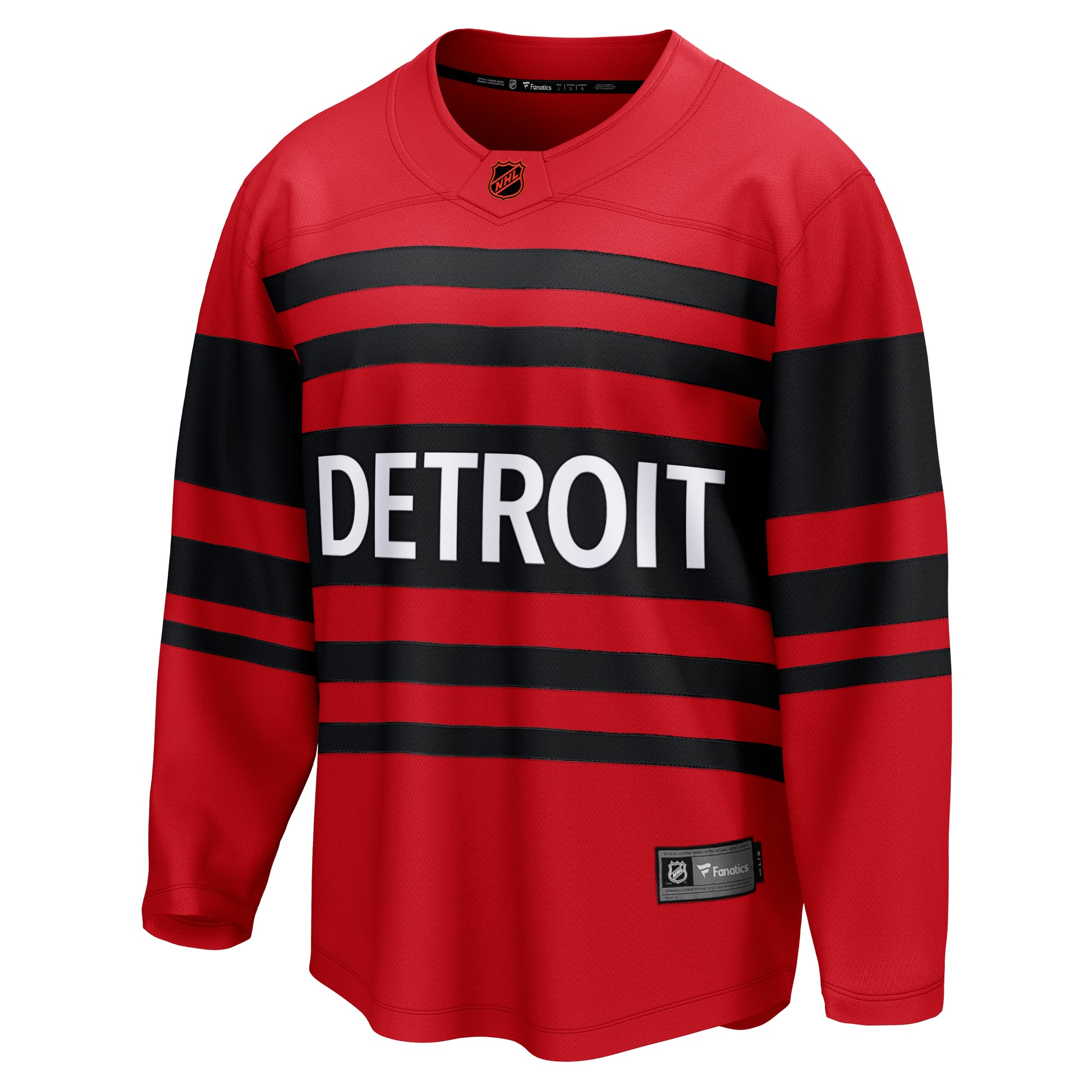 Detroit Red Wings Fanatics Branded - Retro Reverse Special Edition 2.0 Breakaway Blank Jersey - Red - Pro League Sports Collectibles Inc.