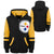 Youth Pittsburgh Steelers Full Zip Fleece Hoodie