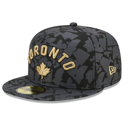 Toronto Raptors New Era Grey City Edition 22/23 59FIFTY - Fitted Hat - Pro League Sports Collectibles Inc.