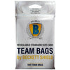 BECKETT SHIELD: RESEALABLE STANDARD CARD SIZE : TEAM BAGS (100ct) - Pro League Sports Collectibles Inc.