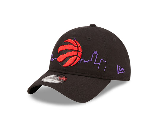 Toronto Raptors New Era Purple/Black 2022 Tip-Off 9TWENTY Adjustable Hat - Pro League Sports Collectibles Inc.