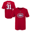 Youth Montreal Canadiens Price T-Shirt - Pro League Sports Collectibles Inc.