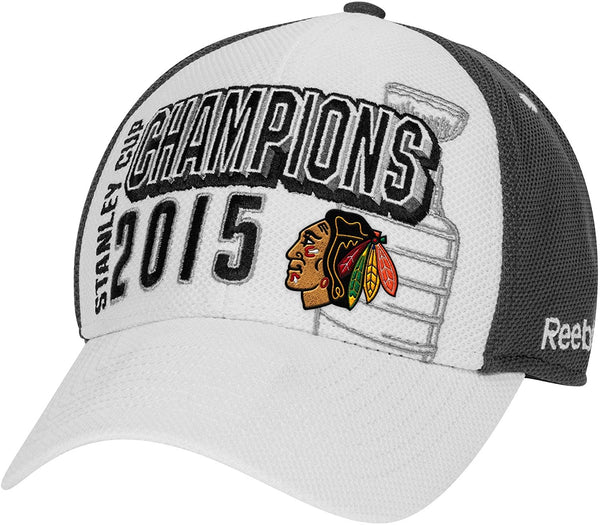Chicago Blackhawks 2015 NHL Stanley Cup Champs Camo Trophy 47 Brand Adj Hat  Cap