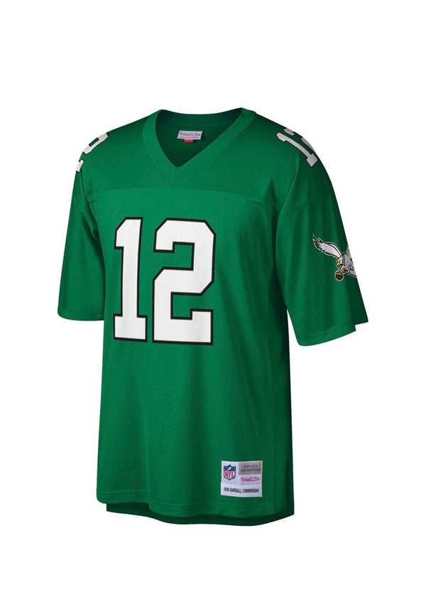 Philadelphia Eagles Randall Cunningham Mitchell and Ness SPLIT LEGACY Throwback  Jersey - Kelly Green