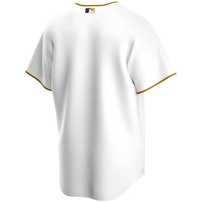 Pittsburgh Pirates Nike White Home Replica Team Jersey - Pro League Sports Collectibles Inc.