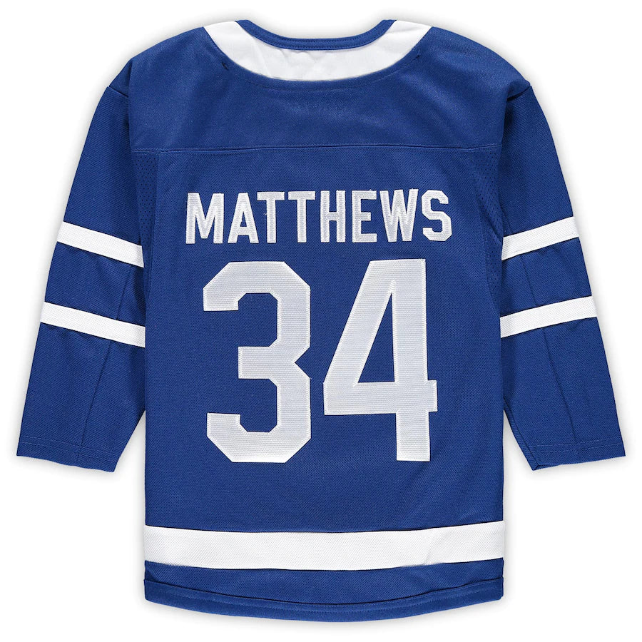 Youth Toronto Maple Leafs Auston Matthews #34 Alternate Premier