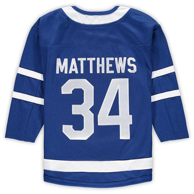 Infant Toronto Maple Leafs Home Matthews Replica Jersey - Pro League Sports Collectibles Inc.