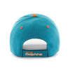 Miami Dolphins Teal 47 Brand MVP Basic Adjustable Hat - Pro League Sports Collectibles Inc.