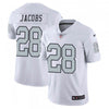 Josh Jacobs Las Vegas Raiders White Nike Limited Jersey - Pro League Sports Collectibles Inc.