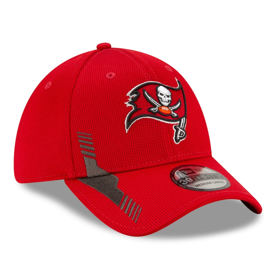 Tampa Bay Buccaneers New Era 2021 NFL Sideline Road 59FIFTY Fitted