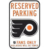 Philadelphia Flyers WinCraft Reserved Parking Fan Sign - Pro League Sports Collectibles Inc.