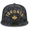 Toronto Raptors New Era Grey City Edition 22/23 59FIFTY - Fitted Hat - Pro League Sports Collectibles Inc.