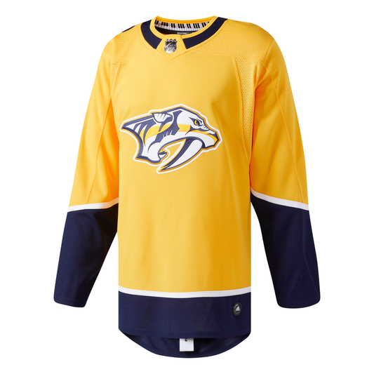 Nashville Predators Adidas Home Authentic Jersey - Pro League Sports Collectibles Inc.