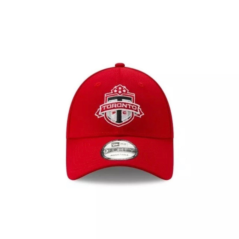 Toronto FC MLS The League Red 9Forty New Era Adjustable Hat - Pro League Sports Collectibles Inc.