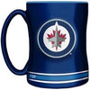 NHL Winnipeg Jets 14oz. Sculpted Relief Mug - Pro League Sports Collectibles Inc.