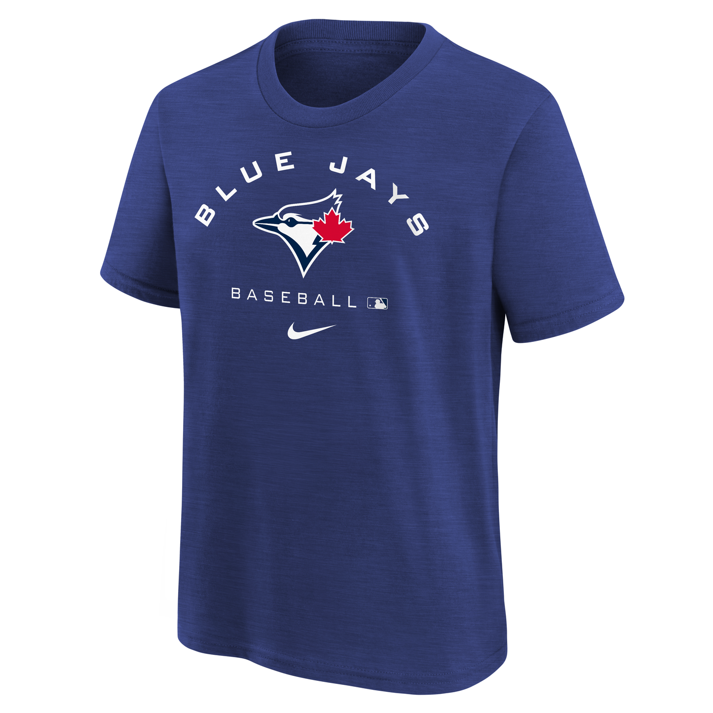 Youth Toronto Blue Jays Nike Practice Velocity Royal Rush Dri-Fit T-Shirt - Pro League Sports Collectibles Inc.