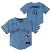 Toddler Toronto Blue Jays George Springer #4 Nike Powder Blue Horizon Replica Team Jersey - Pro League Sports Collectibles Inc.