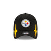 Pittsburgh Steelers 2021 New Era NFL Sideline Home Black 39THIRTY Flex Hat - Pro League Sports Collectibles Inc.