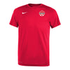 Alphonso Davies #19 Canada National Team Nike Name & Number Dri-Fit T-Shirt - Red - Pro League Sports Collectibles Inc.