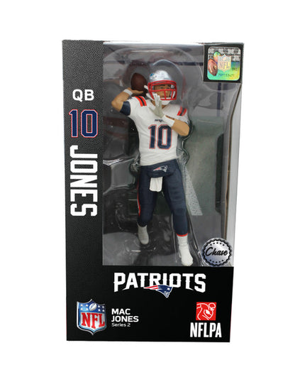 Mac Jones #10 New England Patriots NFL Series 2 CHASE Import Dragon 6" Figure - Pro League Sports Collectibles Inc.