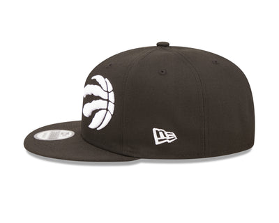 Toronto Raptors New Era 2022 NBA Draft Black/White 9Fifty Hat - Pro League Sports Collectibles Inc.