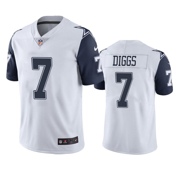 Trevon Diggs #7 Dallas Cowboys White Double Star Alternate 2 Vapor Nik -  Pro League Sports Collectibles Inc.