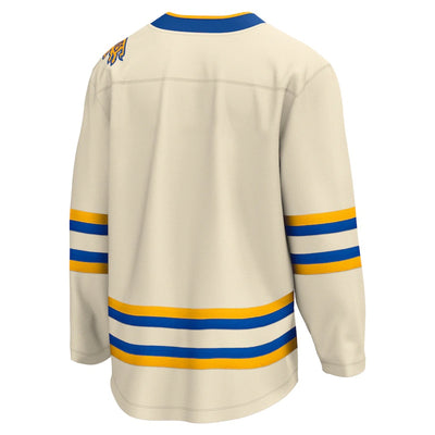 Buffalo Sabres 2022 NHL Heritage Classic - Cream Fanatics Breakaway Blank Jersey - Pro League Sports Collectibles Inc.