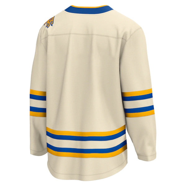 Buffalo Sabres on X: Our heritage white-based uniform with a fresh spin.  Check out those details🔥