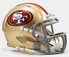 NFL 49ers Mini Alternate Speed Helmet - Pro League Sports Collectibles Inc.