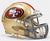 NFL San Francisco 49ers Mini Alternate Speed Helmet