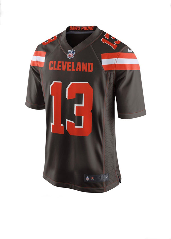 Cleveland Browns Jersey Mens Medium Baker Mayfield Nike Brown