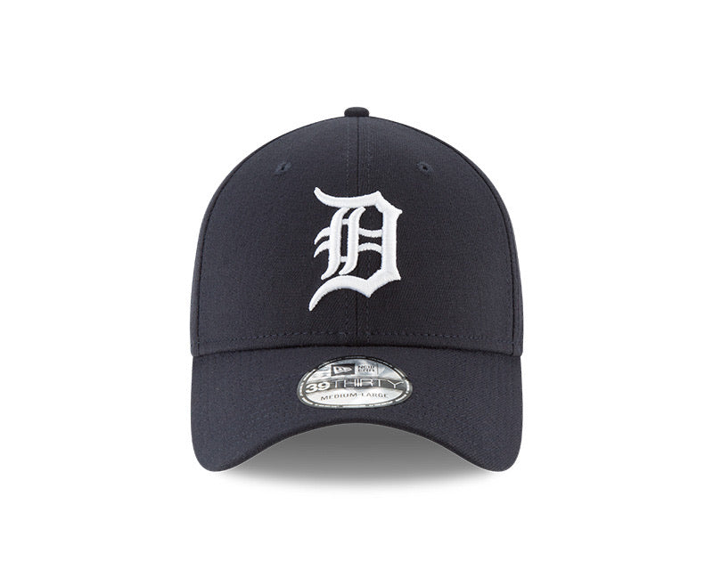 Detroit Tigers New Era Navy Team Classic Game - 39THIRTY Flex Hat - Pro League Sports Collectibles Inc.