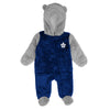 Infant Toronto Maple Leafs Game Nap Teddy Fleece Bunting Full-Zip - Sleeper - Pro League Sports Collectibles Inc.