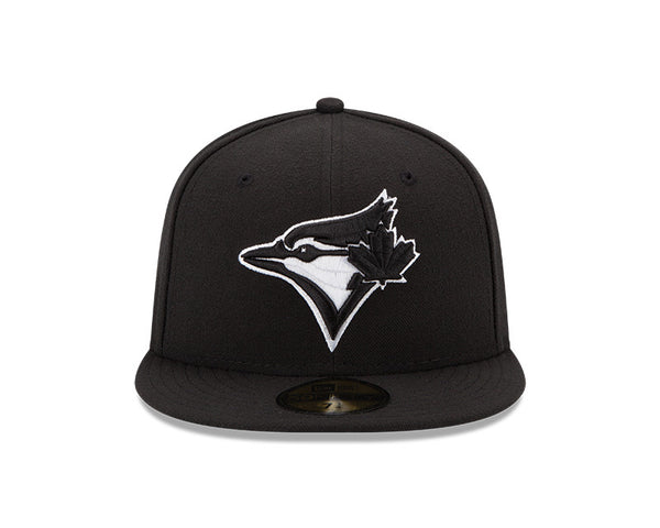 Toronto Blue Jays New Era MLB Black and White Fashion 59FIFTY Fitted Cap -  ShopperBoard
