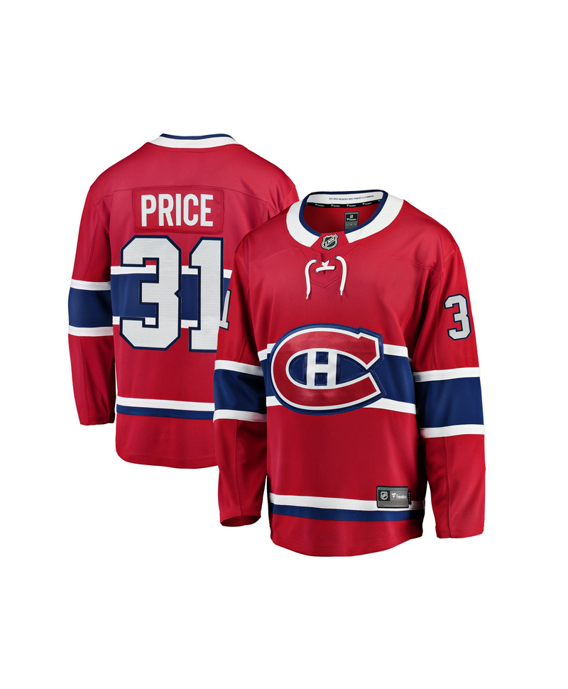 Carey price discount canadiens jersey