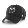 Edmonton Oilers Black 47 Brand MVP Basic Adjustable Hat - Pro League Sports Collectibles Inc.