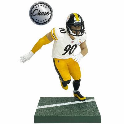 T.J. Watt #90 Pittsburgh Steelers NFL Series 1 CHASE Import Dragon 6" Figure - Pro League Sports Collectibles Inc.