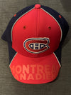 Youth Montreal Canadiens Second Season Red/Blue Stretch Fit Hat - Pro League Sports Collectibles Inc.